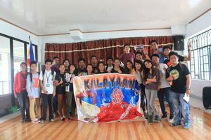 ASCOT Students  together with the Young Volunteers of the FREEDOM Caravan